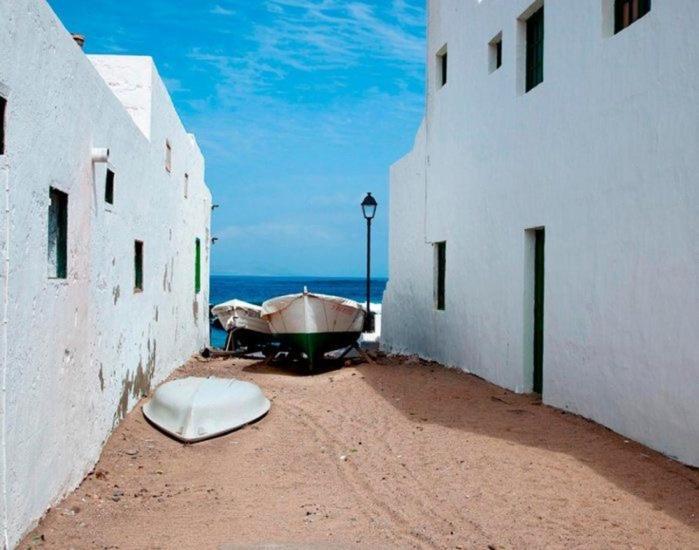 Apartamento Casa Rosa Famara Exterior foto